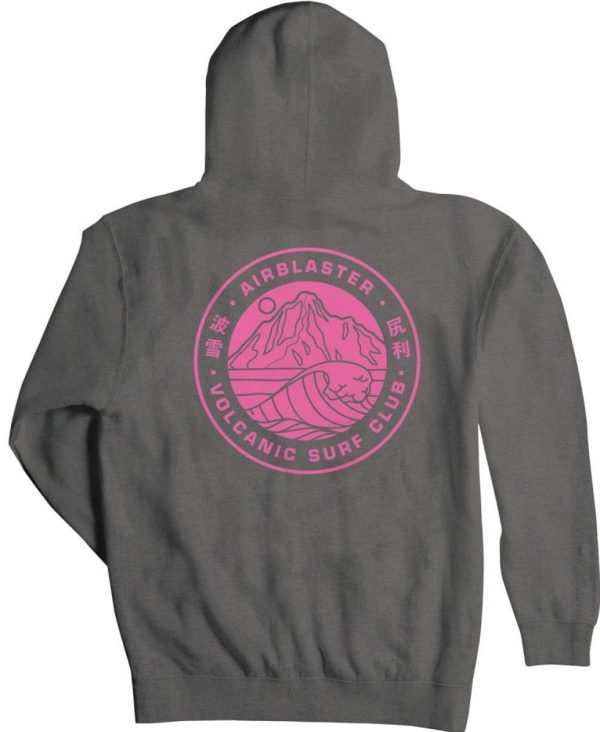 Airblaster Volcanic Surf Club Hoodie 2023 For Discount