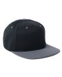 Adult Wool Blend Snapback Two-Tone Cap For Sale