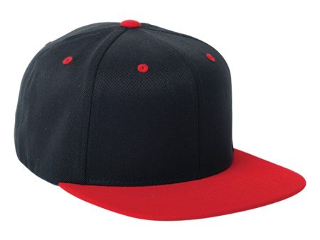 Adult Wool Blend Snapback Two-Tone Cap For Sale