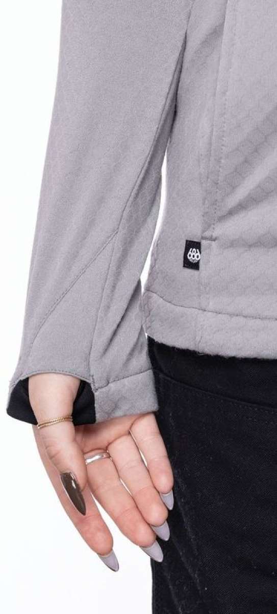 686 Ladies Mission Grid Fleece Hoodie 2023 Online