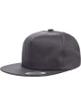 Adult Unstructured 5-Panel Snapback Cap Hot on Sale