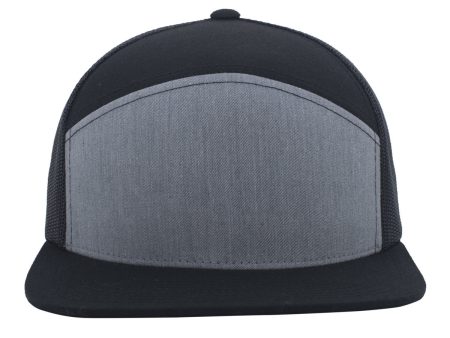 6-Panel Arch Trucker Snapback Cap Fashion